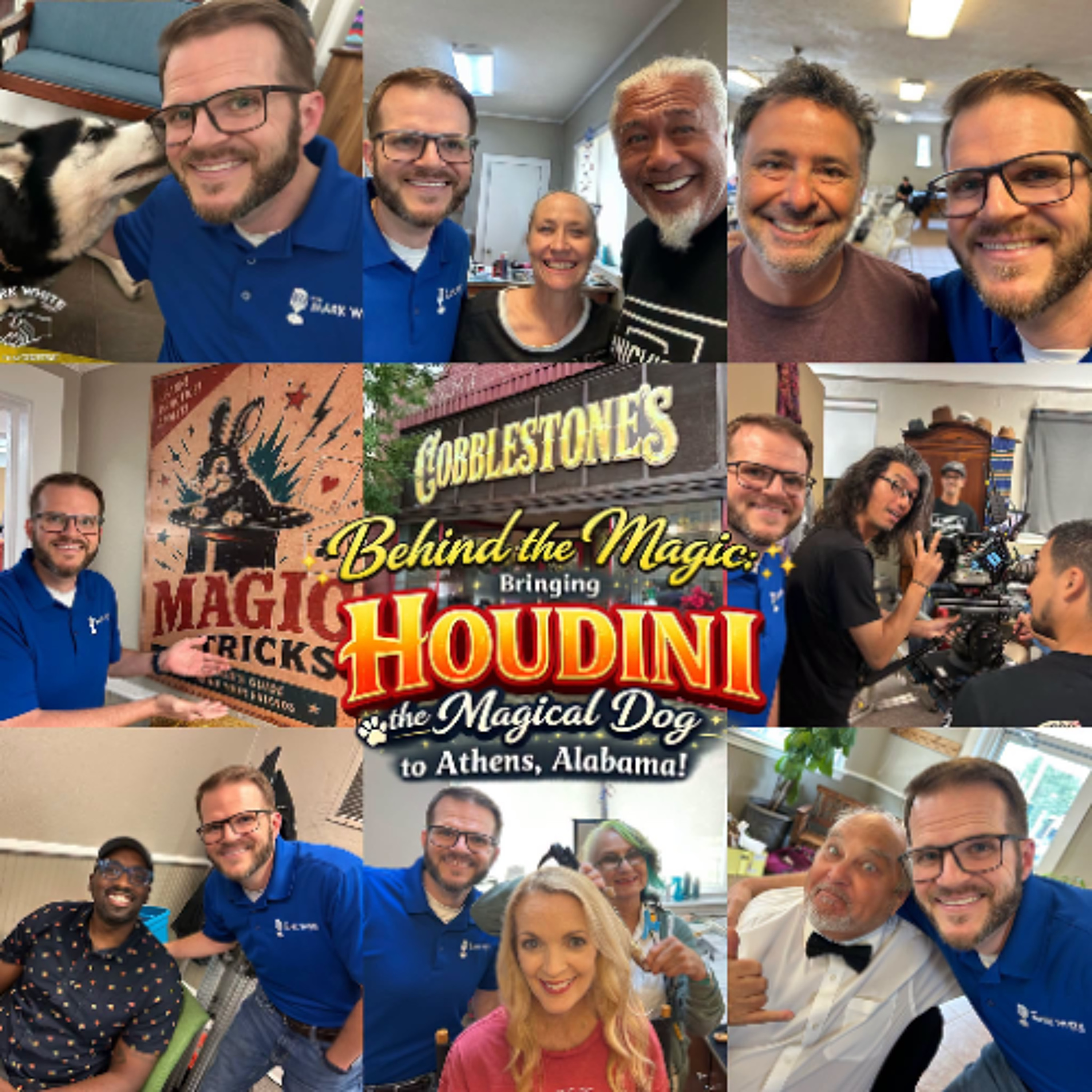 Behind The Magic: Bringing Houdini the Magical Dog to Athens, Alabama! episode artwork