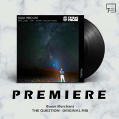PREMIERE: Boom Merchant - The Question (Original Mix) [TRIBAL PULSE]