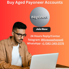 Buy Payoneer Accounts with Full Access & Login Info