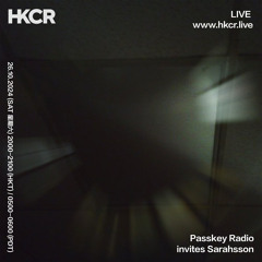 Passkey Radio invites Sarahsson - 26/10/2024