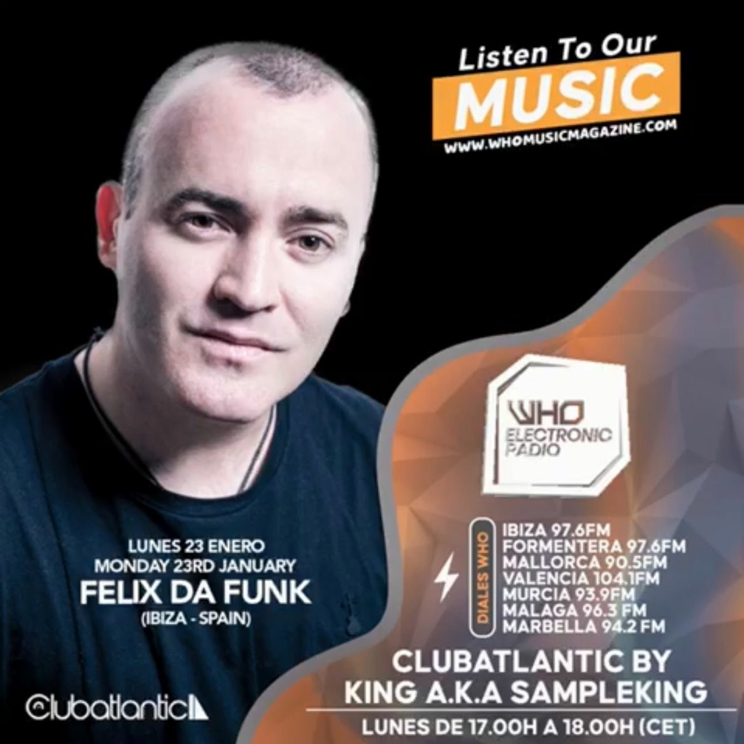 Felix Da Funk @ Club Atlantic Radio Show-Who Is In Da House Radio episode artwork