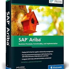 [>>Free_Ebooks] SAP Ariba (Second Edition) (SAP PRESS) Written  Justin Ashlock (Author),  [Full