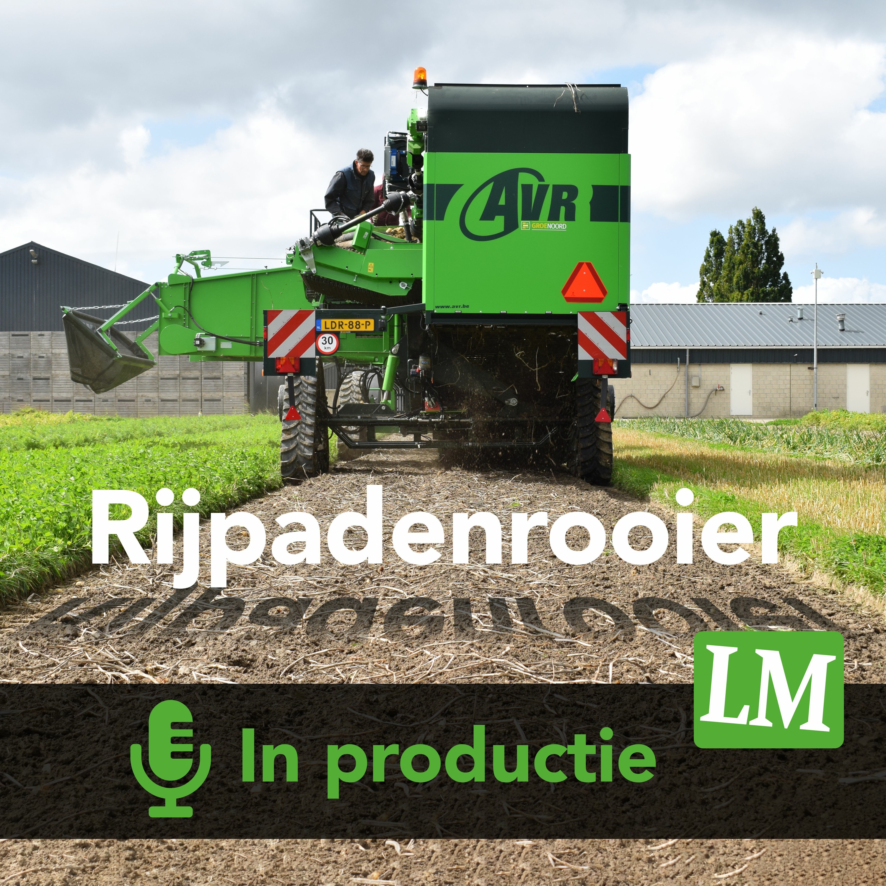 In productie: rijpadenrooier | Afl. 4 | De eerste hectares oogsten