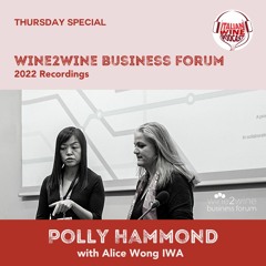 Ep. 1478 Polly Hammond: Standing Out | Wine2Wine 2022