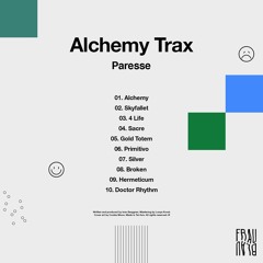 Paresse - Alchemy Trax LP