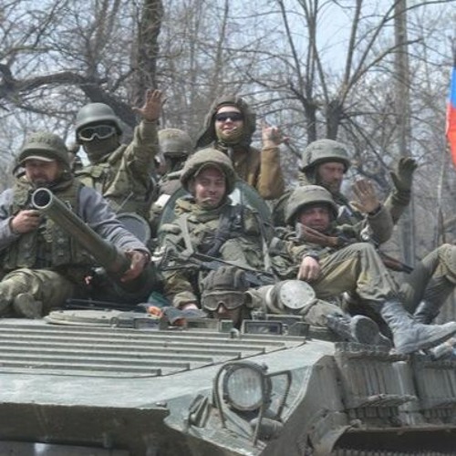 Arise Donbass! but its being sung in a cave