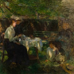Tea In The Garden by Walter Osborne Sonic Response