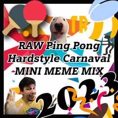 Raw Ping Pong Hardstyle Carnaval MINI MEME MIX 2023 | Lekkere Fli Fla Floenkies | Reuling Mixtapes