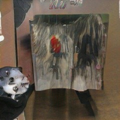it'z an otterhippo showing his beautiful painting to you