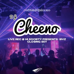 DJ Cheeno LIVE Rec At Hi Society SIVZ