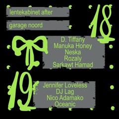 Rozaly at Lentekabinet after at Garage Noord