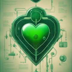 Green Emoji Mixed Tapes
