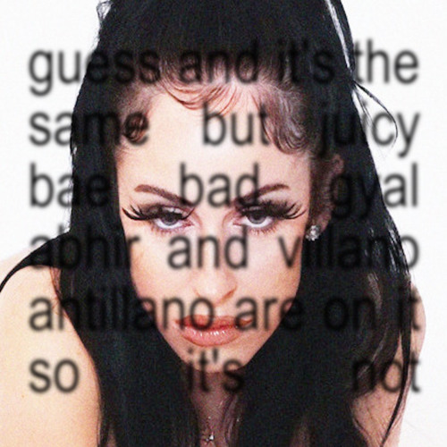 the guess remix featuring juicy bae bad gyal abhir and villano antillano