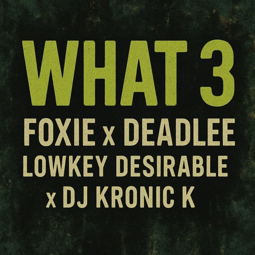 WHAT 3 (Lowkey Desirable x DJ Kronic K ft. Foxie & Don Deadlee)