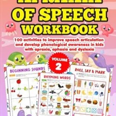 🌹[Read-Download] PDF Apraxia of Speech Workbook 100 activities to improve speech articulati 🌹