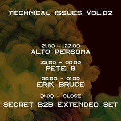 Technical Issues Vol.02 - Live @ Bear Cave 24.08.2024