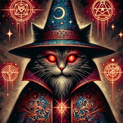 Evil fucking wizard cat
