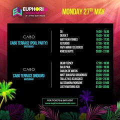 Euphoria Monday opening set -Malta 24