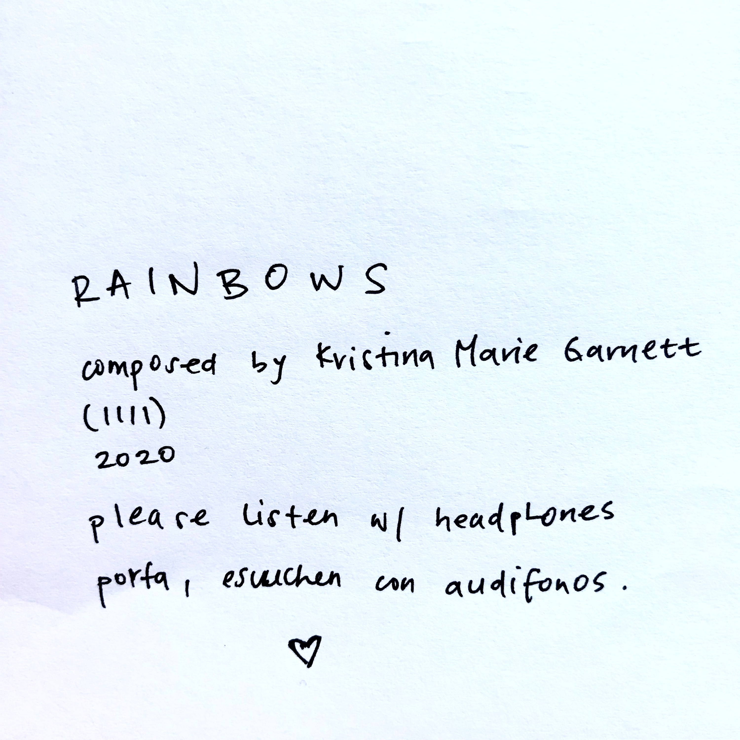 Rainbows episode artwork