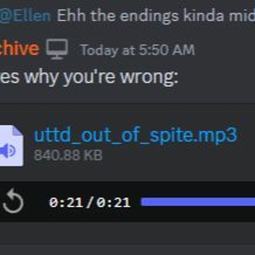 undertale to dust freakshow but i covered part of the ending out of spite