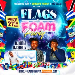 DJ SHELLZ LIVE AT FLAG AND FOAM PARTY
