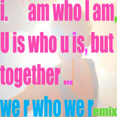 we r who we r(emix)