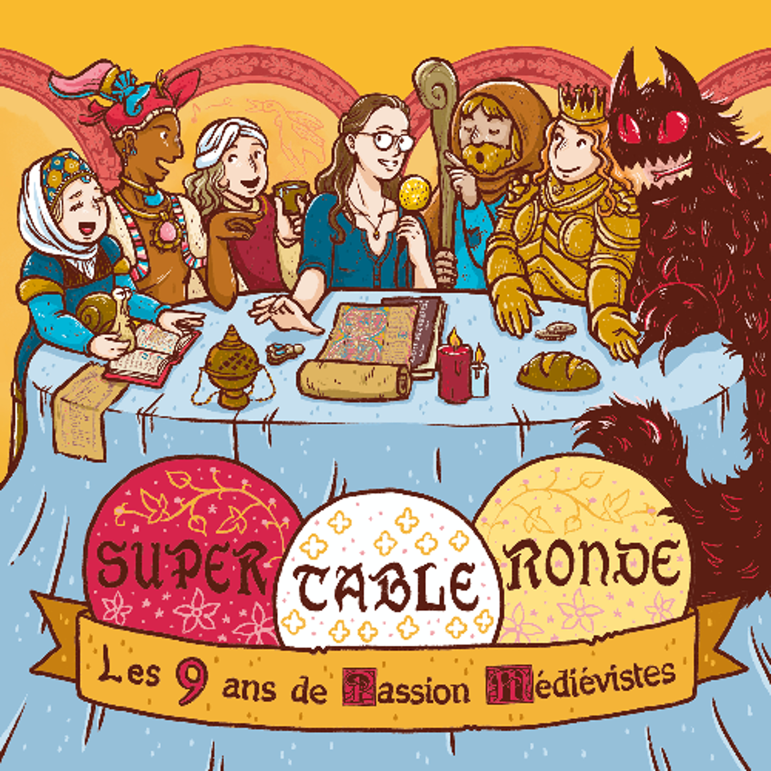 Venez fêter les 9 ans de Passion Médiévistes le 11 avril 2026 !