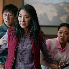 MICHELLE YEOH + KE HUY QUAN + STEPHANIE HSU discuss EVERYTHING EVERYWHERE ALL AT ONCE (3-24-22)