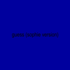 Charli XCX- Guess (SOPHIE Version)