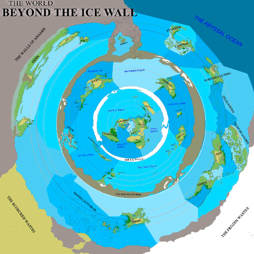 The Scorched Wastes Beyond The Ice Wall