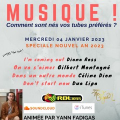 MUSIQUE 156 Spéciale Nouvel an 2023: "Don't start now" (Dua Lipa) / Gilbert Montagné / Céline Dion
