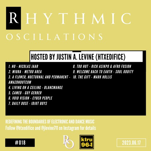 Rhythmic Oscillations 018 (2023.06.17)