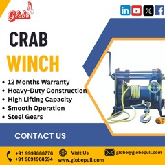 Purchase Crab Winch via Globe GENERAL INDUSTRIES