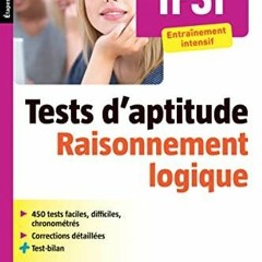 _PDF_ TESTS D'APTITUDE RAISONNEMENT LOGIQUE - CONCOURS IFSI - ETAPES FORMATION SANTE