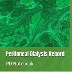 |( Peritoneal Dialysis Record, PD Notebook |Textbook(