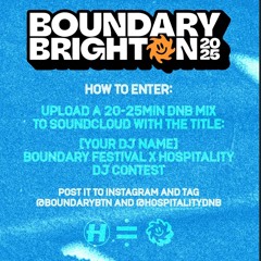 Krow- Boundary Festival x Hospitality DJ contest