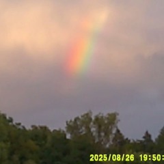 saw a rainbow 08262025