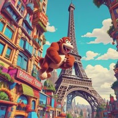 Donkey Kong In De Eiffeltoren