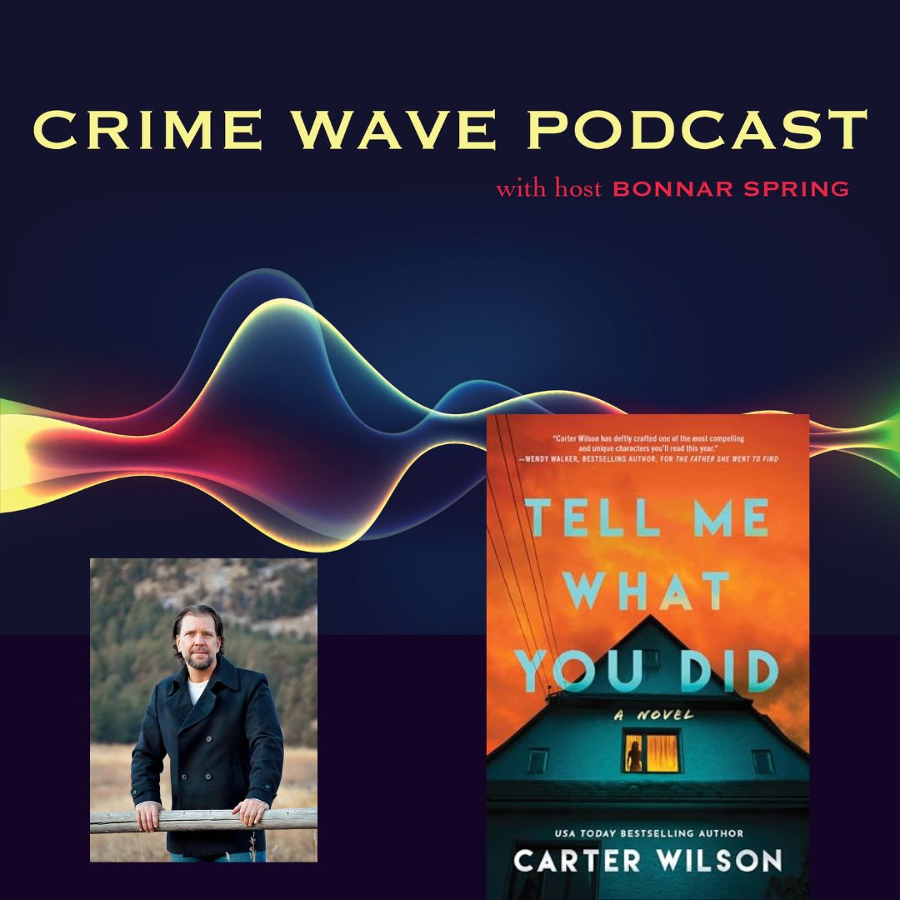 cover of episode Crime Wave - Carter Wilson - Tell Me What You Did