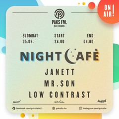 Janett Live At Night Café @ PaksFM 2021.05.08