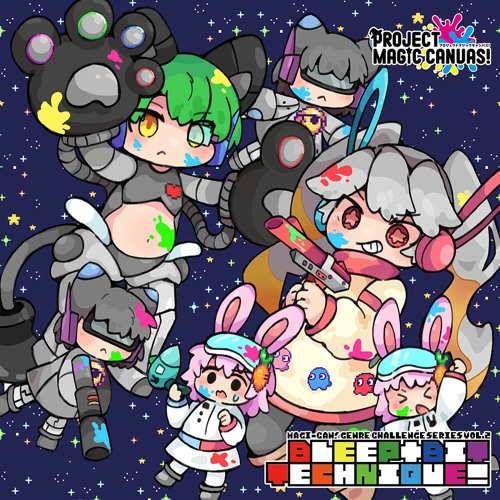 【M3-2022春 A-14a,b / 緑-012】BLEEP+BIT TECHNIQUE! *Album Demo*
