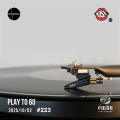 DJ JONNESSEY - PLAY TO 60 - #223 (2025 10 02) 123-132 BPM