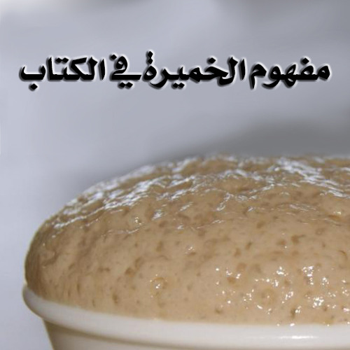 مفهوم الخميرة في الكتاب.. الجزء الأول