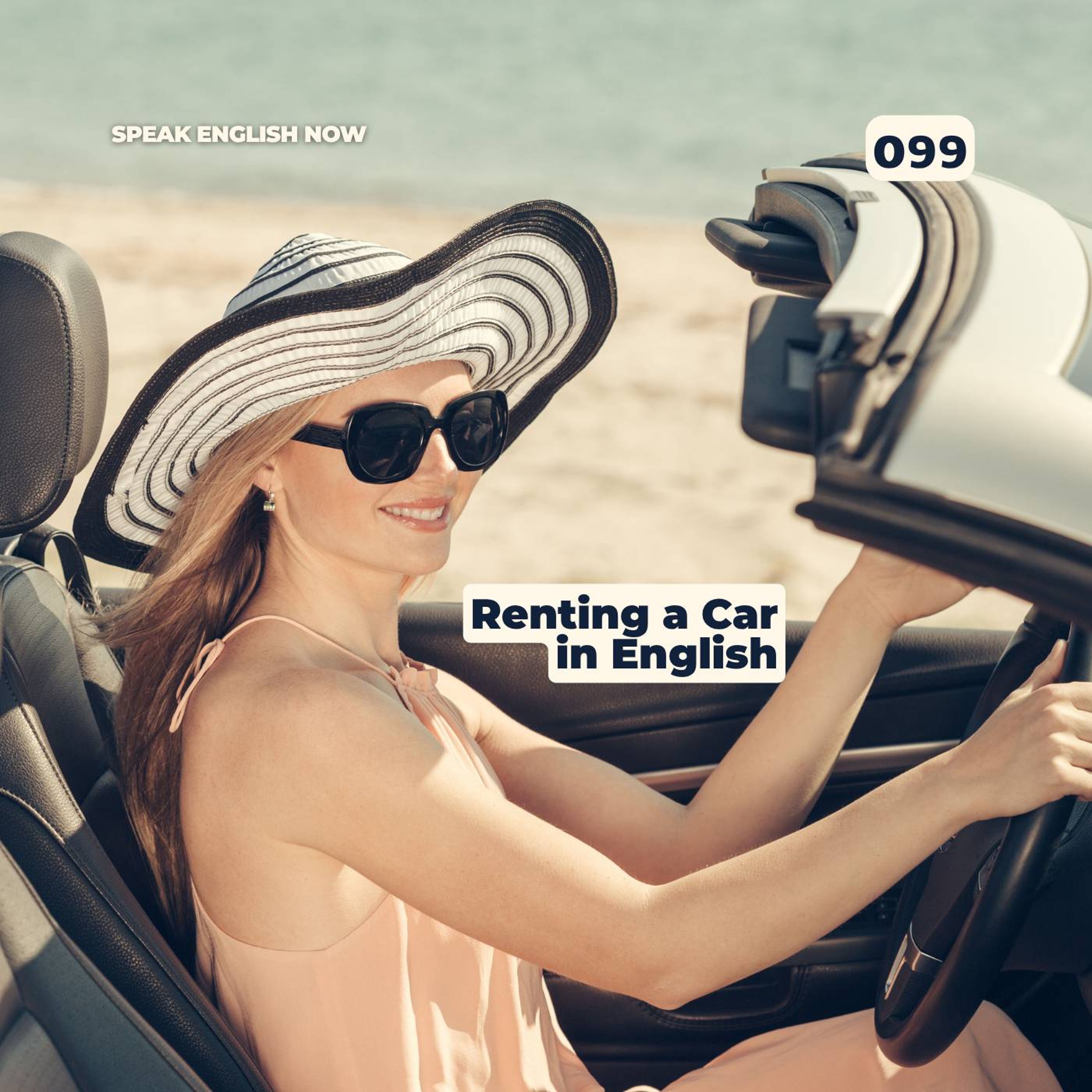 #099 Renting a car in English episode artwork