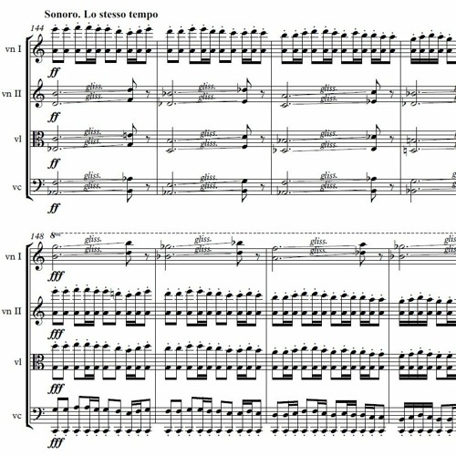 Pawel Strzelecki: 4. Finale [String Quartet No. 11 (2022)].