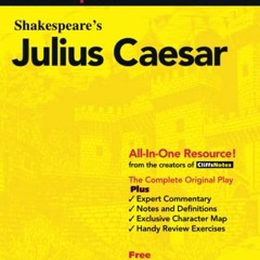 [Read] EBOOK ✔️ CliffsComplete Julius Caesar by  William Shakespeare,Diana Sweeney,Si