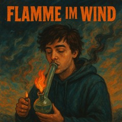Flamme im Wind