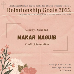 Conflict Resolution | Makar Naguib | 4/3/2022
