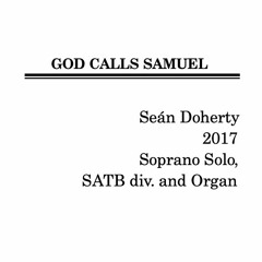 God Calls Samuel Alto