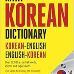 [Download] EBOOK 📒 Mini Korean Dictionary: Korean-English English-Korean (Tuttle Min